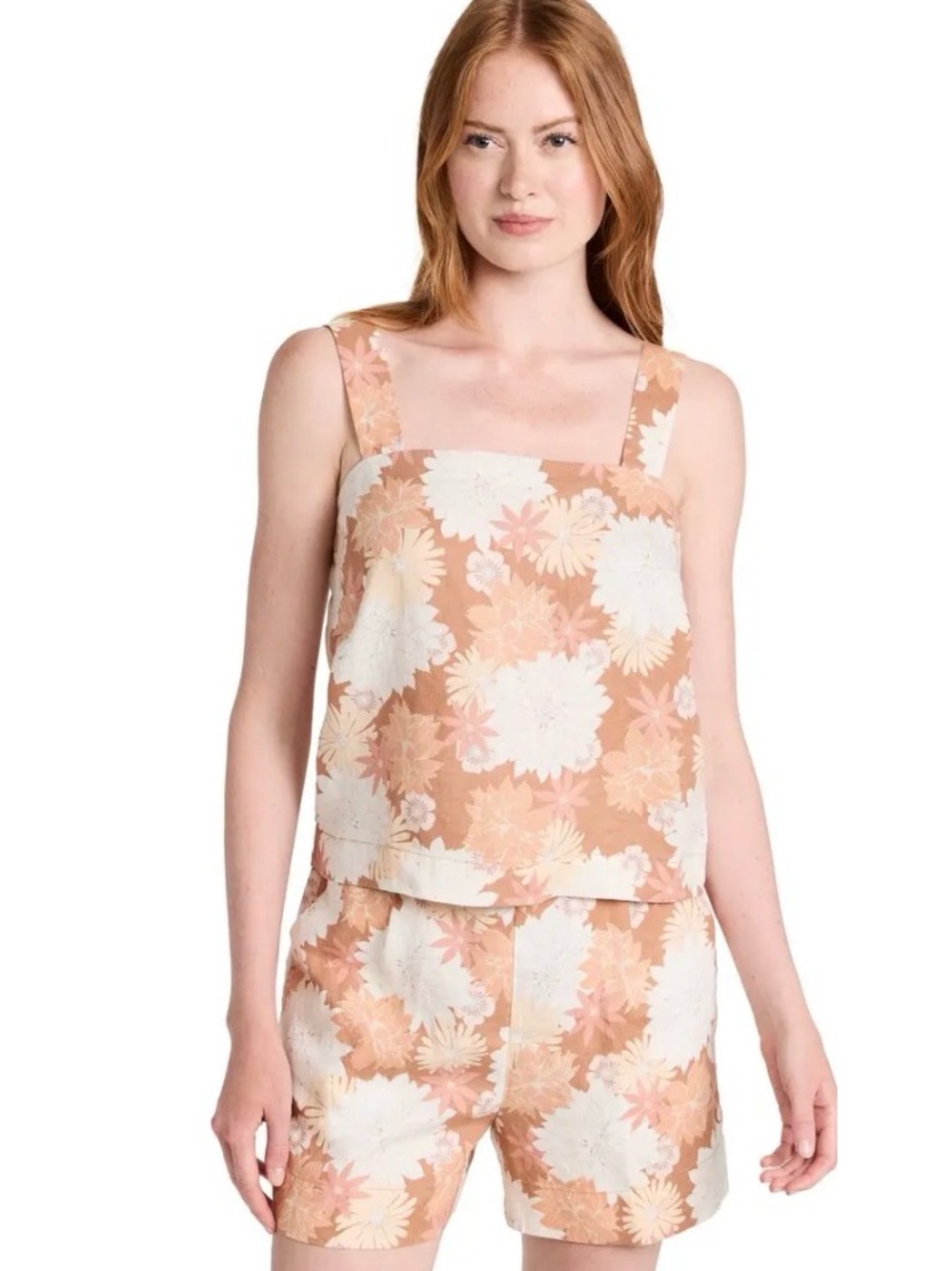 Faherty SET Sands linen in warm jicaro island. NWT SZ XS both pieces included!